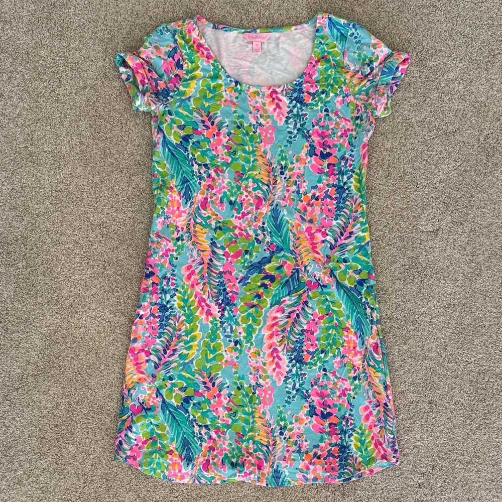 Lilly Pulitzer Pastel Floral Dress